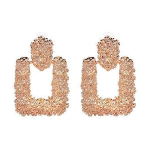Planet Gates 51109-PK JUJIA good quality wholesale women statement earring fashion geometric metal Earrings for women jewelry earring