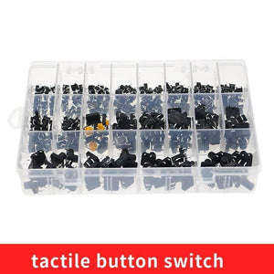 Planet Gates 515 250pcs/lot 6X 6mm 12x12mm, Tactile Button Switch, Micro Instant Touch Classification Kit-20 Overvalued/4pins