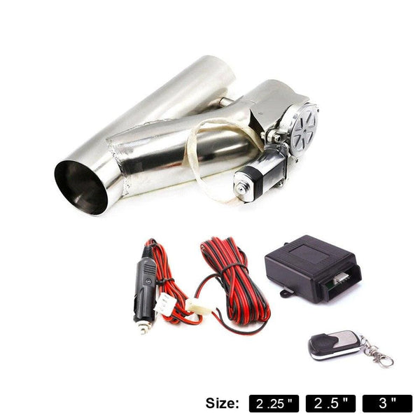 Planet Gates 51mm 57mm 63mm 76mm Exhaust Control Valve exhaust pipe electric Y pipe Exhaust Electrical Cutout pipe with hand-wire