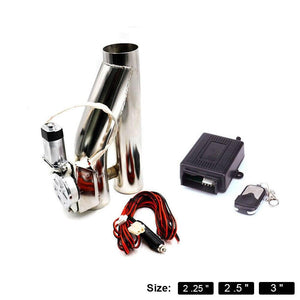 Planet Gates 51mm 57mm 63mm 76mm Exhaust Control Valve exhaust pipe electric Y pipe Exhaust Electrical Cutout pipe with hand-wire