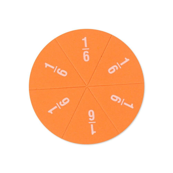 Planet Gates 51Pcs EVA Round Shaped Fractions Instrument Montessori Math Educational Toys Math Learning Tool Student Teaching Gifts