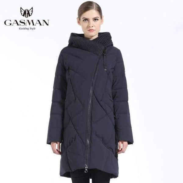 Planet Gates 520 deep blue / XL / China New Winter Collection Fashion Thick Women Winter Bio Down Jackets Hooded Women Parkas Coats Brand Plus Size 5XL 6XL