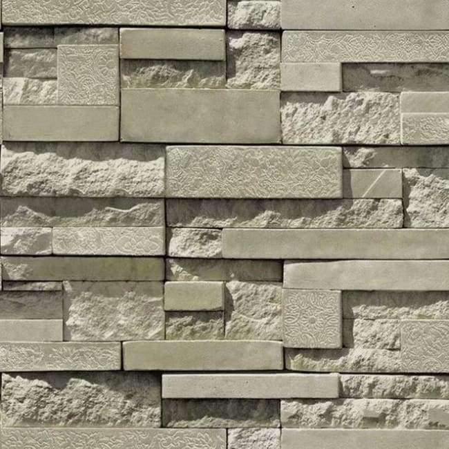 Planet Gates 5201-3 / 5.3㎡ High Quality 3d brick wallpaper stone wall paper faux brick wallpaper 3d  Living Room wallpaper Sofa TV Background