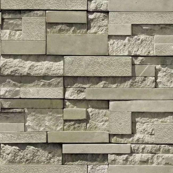 Planet Gates 5201-9 / 5.3㎡ High Quality 3d brick wallpaper stone wall paper faux brick wallpaper 3d  Living Room wallpaper Sofa TV Background