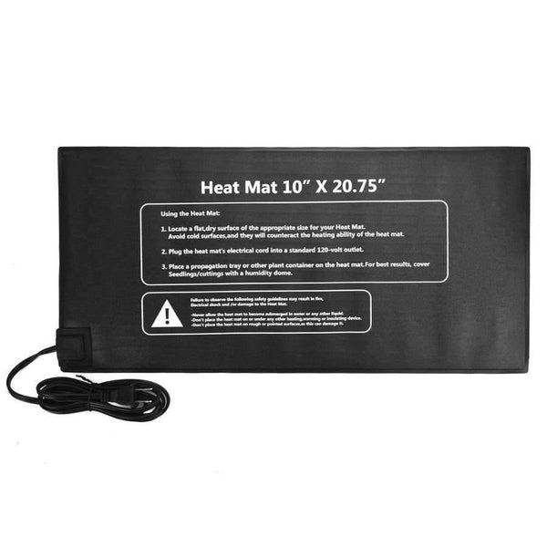 Planet Gates 52X24cm PVC Waterproof Seedling Heat Mat Seed Starting Germination Mat For Propagation Cloning Garden Supplies 110V/220V 18W