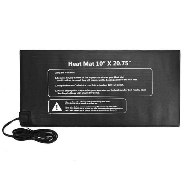 Planet Gates 52X24cm PVC Waterproof Seedling Heat Mat Seed Starting Germination Mat For Propagation Cloning Garden Supplies 110V/220V 18W