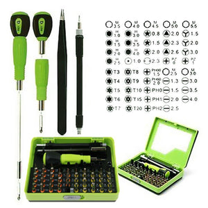 Planet Gates 53 in 1 Multi-Bit Precision Torx Screw Driver Set Torx Screwdriver Tweezer Cell Phone PC PSP Repair Disassembly Hand Tool Pack