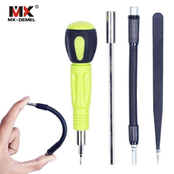 Planet Gates 53 in 1 Multi-purpose Precision Magnetic Screwdriver Sets Electrical Household Hand Tools Set Bits Phone PC Repair Kits