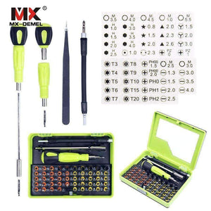 Planet Gates 53 in 1 Multi-purpose Precision Magnetic Screwdriver Sets Electrical Household Hand Tools Set Bits Phone PC Repair Kits