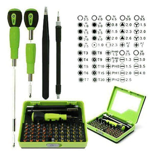 Planet Gates 53 in 1 Screwdriver Set Repair Hand Tools Multi-Bit Precision Torx Screwdriver Tweezer for Mobile Phone Computer Repair Tool