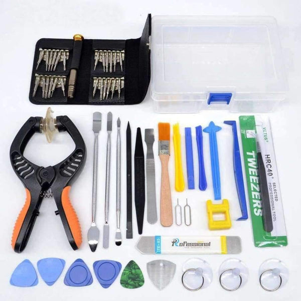 Planet Gates 53 in1 Repair Tools Kit Screwdriver  Mobile Phone Screen Opening PliersPry Disassemble Tool Set for iPhone Samsung iPad