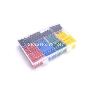 Planet Gates 530pcs/set Heat Shrink Tubing Insulation Shrinkable Tube Assortment Electronic Polyolefin Ratio 2:1 Wrap Wire Cable for RC FPV