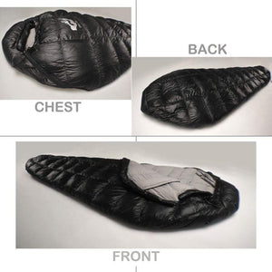 Planet Gates 540g filling / Spain Outdoor Camping Sleeping Bag, Winter Down Sleeping Bag Ultralight, Ultralight Sleeping Bag Winter for Camping Cold Temperature