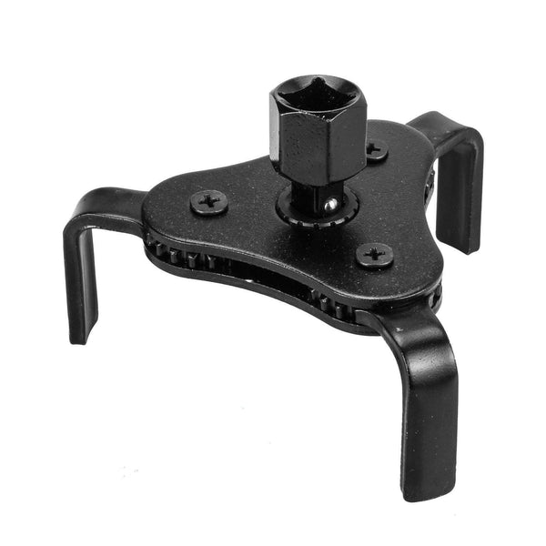 Planet Gates 55-108mm Oil Grid Filter Wrench 3 Jaw Adjustable Car Removal Tool Triangle Remover For 13mm 1/2'' 9.5mm 3/8" Drive