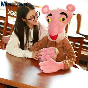 55-145cm High Quality Big Size Baby Toys Plaything Cute Naughty Pink Panther Plush Stuffed Doll Toy Home Decor Girl Kawaii Gift