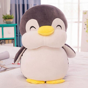Planet Gates 55cm / black 30-55cm Soft Fat Penguin Plush Toys Stuffed Cartoon Animal Doll Fashion Toy for Kids Baby Lovely Girls Christmas Birthday Gift