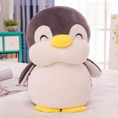 Planet Gates 55cm / black 30-55cm Soft Fat Penguin Plush Toys Stuffed Cartoon Animal Doll Fashion Toy for Kids Baby Lovely Girls Christmas Birthday Gift