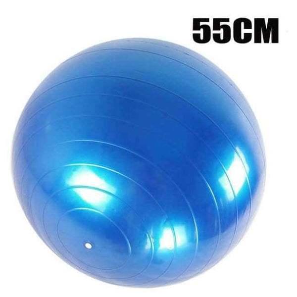 Planet Gates 55CM Blue / China Sports Yoga Balls Bola Pilates Fitness Gym Balance Fitball Exercise Pilates Workout Massage Ball 45cm 55cm 65cm 75cm