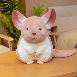 Planet Gates 55cm / pink Hamster Pillow Cute Plushy Chinchillas Plush Doll Soft Toy Stuffed Animals Mascot for Kids Christmas Toys Cute Pillows Plush Toy