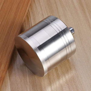 55MM 4 Layers Tobacco Spice Grinder Herb Weed Grinder with Mill Handle Salt and Pepper Mills Kitchen Tools