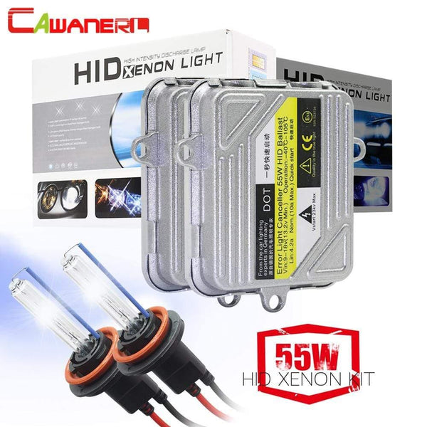 Planet Gates 55W Car Headlight Fog Lamp HID Xenon Light KIT Bulb Ballast H1 H3 H4 H7 H8 H9 H11 9005 HB3 9006 9007 881 4300K-10000K Fast Start