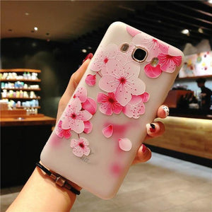 Planet Gates 5619 / For Galaxy S8 USLION Flower Phone Case For Samsung Galaxy S9 S8 Plus S7 Edge A3 A5 A7 J3 J5 J7 2017 Series Note 9 8 Clear Soft TPU Cover Cases