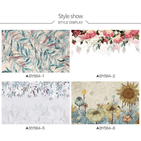 Planet Gates 564-1 / 1sq.m Modern floral 3d wallpaper  home decor custom  flower mural wall paper living room decoration wall mural papel de parede