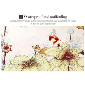 Planet Gates 564-1 / 1sq.m Modern floral 3d wallpaper  home decor custom  flower mural wall paper living room decoration wall mural papel de parede