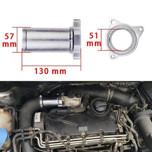 Planet Gates 57MM EGR Valve Replacement Pipe suit for audi seat VW 1.9 TDI 130/160 BHP  2.25inch Diesel egr delete kits