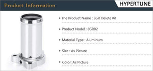 Planet Gates 57MM EGR Valve Replacement Pipe suit for audi seat VW 1.9 TDI 130/160 BHP 2.25inch Diesel egr delete kits HT-EGR02