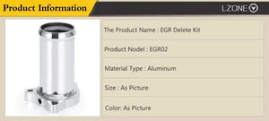 Planet Gates 57MM EGR Valve Replacement Pipe suit for audi seat VW 1.9 TDI 130/160 BHP 2.25inch Diesel egr delete kits JR-EGR02