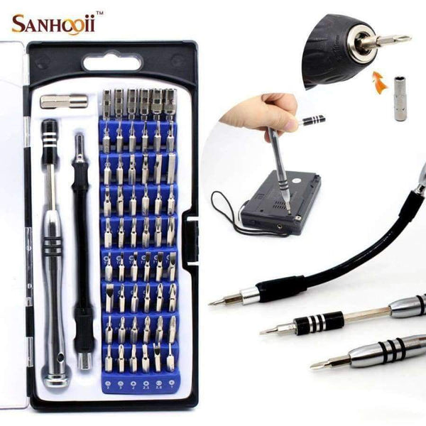 Planet Gates 58 in 1 Precision Screwdriver Set Disassemble Repair Tool Kit 54Bit Driver for iPhone Mobile Phone Computer Electronic