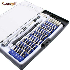 Planet Gates 58 in 1 Precision Screwdriver Set Disassemble Repair Tool Kit 54Bit Driver for iPhone Mobile Phone Computer Electronic