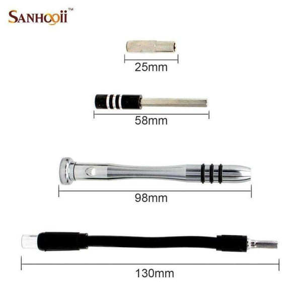 Planet Gates 58 in 1 Precision Screwdriver Set Disassemble Repair Tool Kit 54Bit Driver for iPhone Mobile Phone Computer Electronic