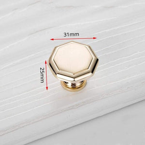 Champagne Gold Door Handles Zinc Alloy Cabinet Handle Drawer Knobs European Wardrobe Pulls Kitchen Handle Furniture Hardware