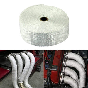 Planet Gates 5cm*5/10/15/20M Car Motorcycle Exhaust Thermal Exhaust Tape Exhaust Heat Tape Wrap Pipe Wrap Shields Manifold Header Insulation