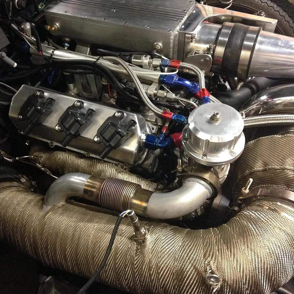 Planet Gates 5cm*5M 10M 15M Titanium/Black Exhaust Heat Wrap Roll for Motorcycle Fiberglass Heat Shield Tape with Stainless Ties