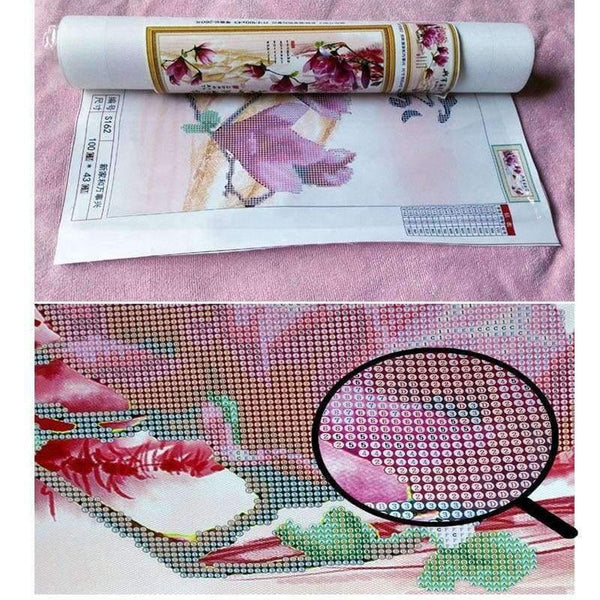 Planet Gates 5D diy diamond painting Cross stitch kit 3d Diamond embroidery Poppy flower diamond mosaic pattern arts and crafts home decor