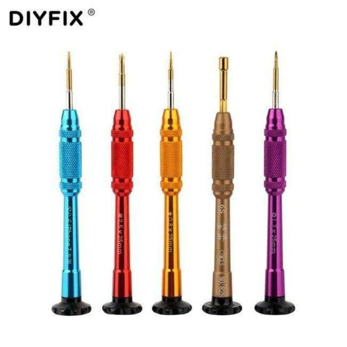 Planet Gates 5in1 Screwdriver Set Phone Repair Tools Kit Screwdriver Set for iPhone X 8 7 6S 6 Mini Magnetizer Demagnetizer Disassemble Opening Kits