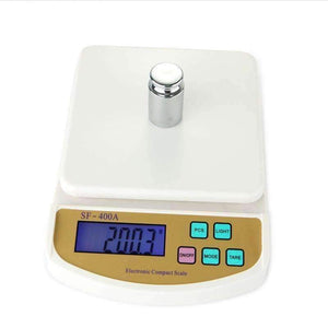 Planet Gates 5kg 0.1g Digital Kitchen Scale Big Food Diet Lab Weight Balance LCD Electronic Bench Floor Compact Scales With Blue Backlit