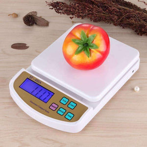 Planet Gates 5kg 0.1g Digital Kitchen Scale Big Food Diet Lab Weight Balance LCD Electronic Bench Floor Compact Scales With Blue Backlit