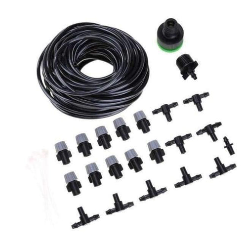 Planet Gates 5M 5M 15M DIY Automatic Drip Irrigation Kit Set Garden Flowers Lawn Self Watering Hose Fittings Garden Watering Irrigation Supplies