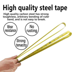 Planet Gates 5M Metric British System Auto Lock Measurement Tape 7.5M Tape Measure Retractable 3M Measuring Tape Inches Centimeters