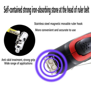 Planet Gates 5M Metric British System Auto Lock Measurement Tape 7.5M Tape Measure Retractable 3M Measuring Tape Inches Centimeters