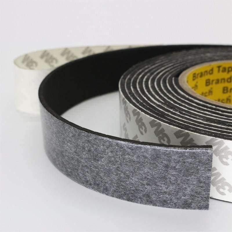 Planet Gates 5mm / Black / 5M Single Side Adhesive EVA Traceless Tape 5mm 6mm 8mm 10mm 12mm 15mm 19mm 20mm 100mm x 2mm Seal Strip 5m Custom Made White Black