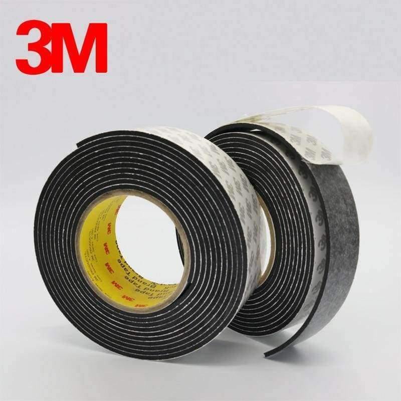 Planet Gates 5mm / Black / 5M Single Side Adhesive EVA Traceless Tape 5mm 6mm 8mm 10mm 12mm 15mm 19mm 20mm 100mm x 2mm Seal Strip 5m Custom Made White Black