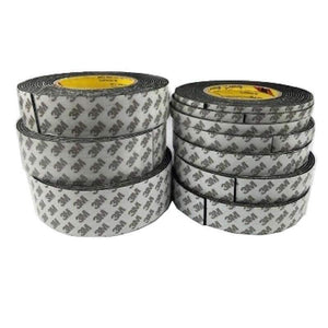 Single Side Adhesive Eva Traceless Tape 5Mm 6Mm 8Mm 10Mm 12Mm 15Mm 19Mm 20Mm 100Mm X 2Mm Seal Strip 5M Custom Made White Black