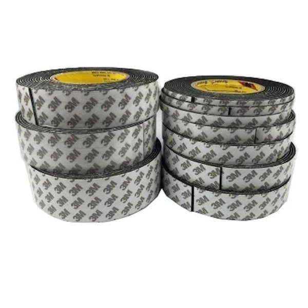 Single Side Adhesive Eva Traceless Tape 5Mm 6Mm 8Mm 10Mm 12Mm 15Mm 19Mm 20Mm 100Mm X 2Mm Seal Strip 5M Custom Made White Black