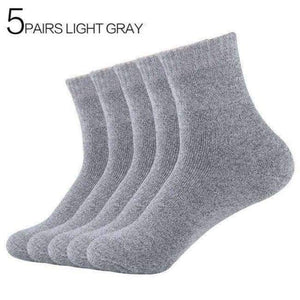 Planet Gates 5Pair Light Gray / China / EUR36-42 5Pairs/Lot Hot Women Winter Thicken Warm Terry Socks Female Combed Cotton Towel Socks Eur36-42