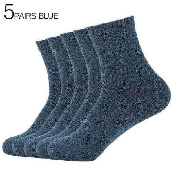 Planet Gates 5Pairs Fashion Blue / China / EUR 36-42 5Pairs/Lot Eur36-42 Women Winter Thicken Terry Cotton Socks Female Towel Warm Socks